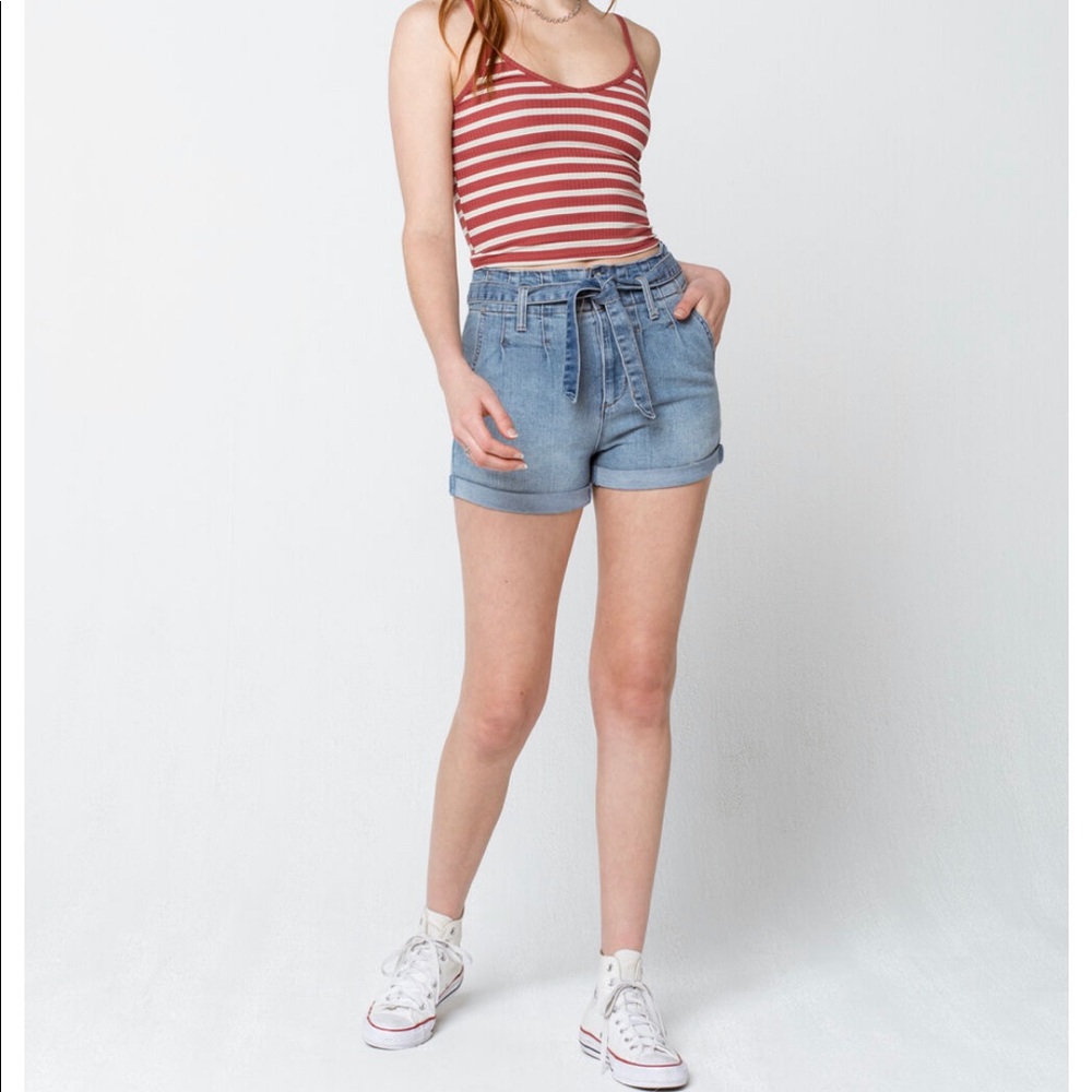 RSQ paper bag shorts